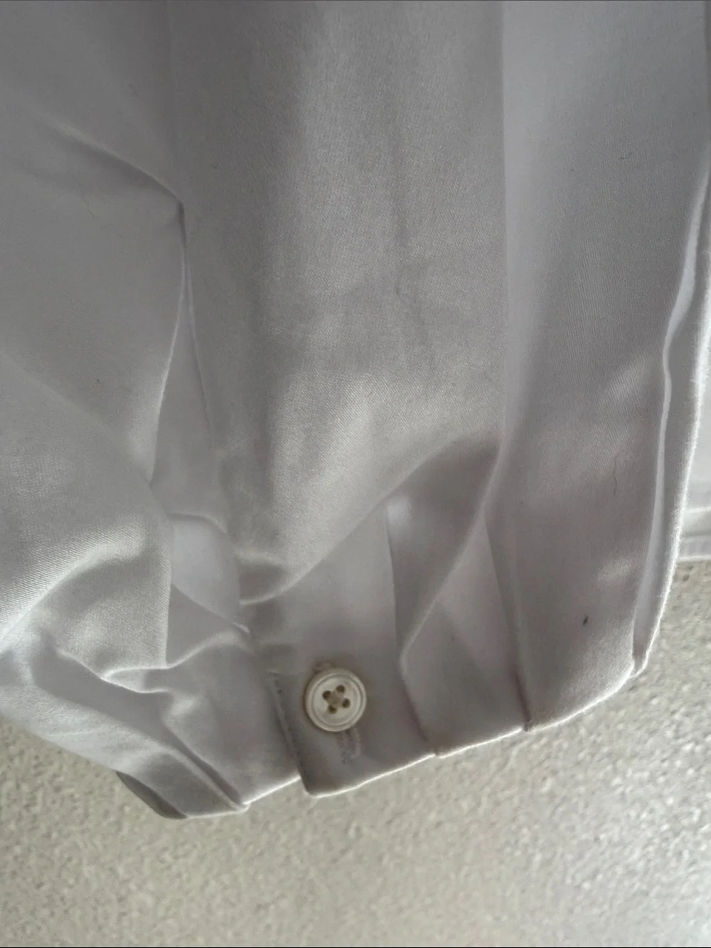 Madewell White Cotton Poplin Shirt - size Medium